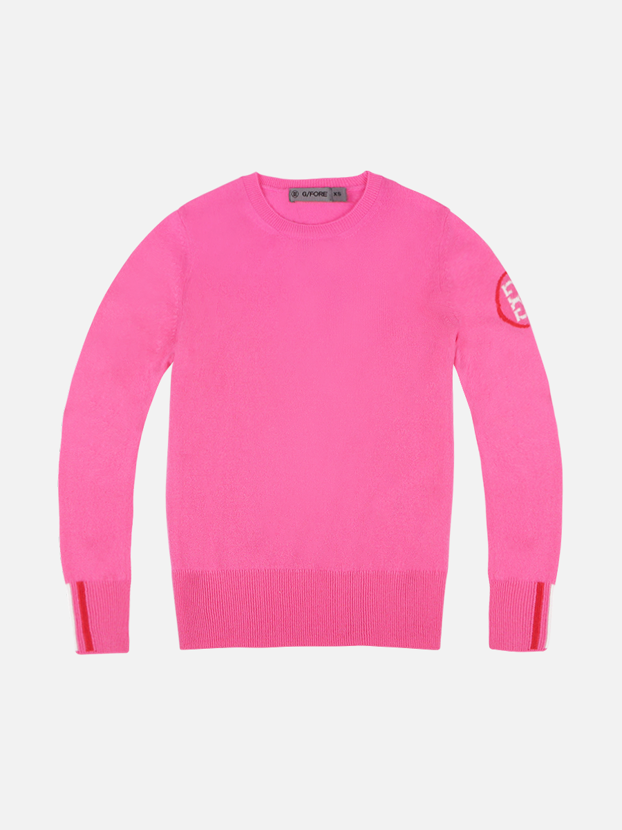 Cashmere Round Sweater_PINK