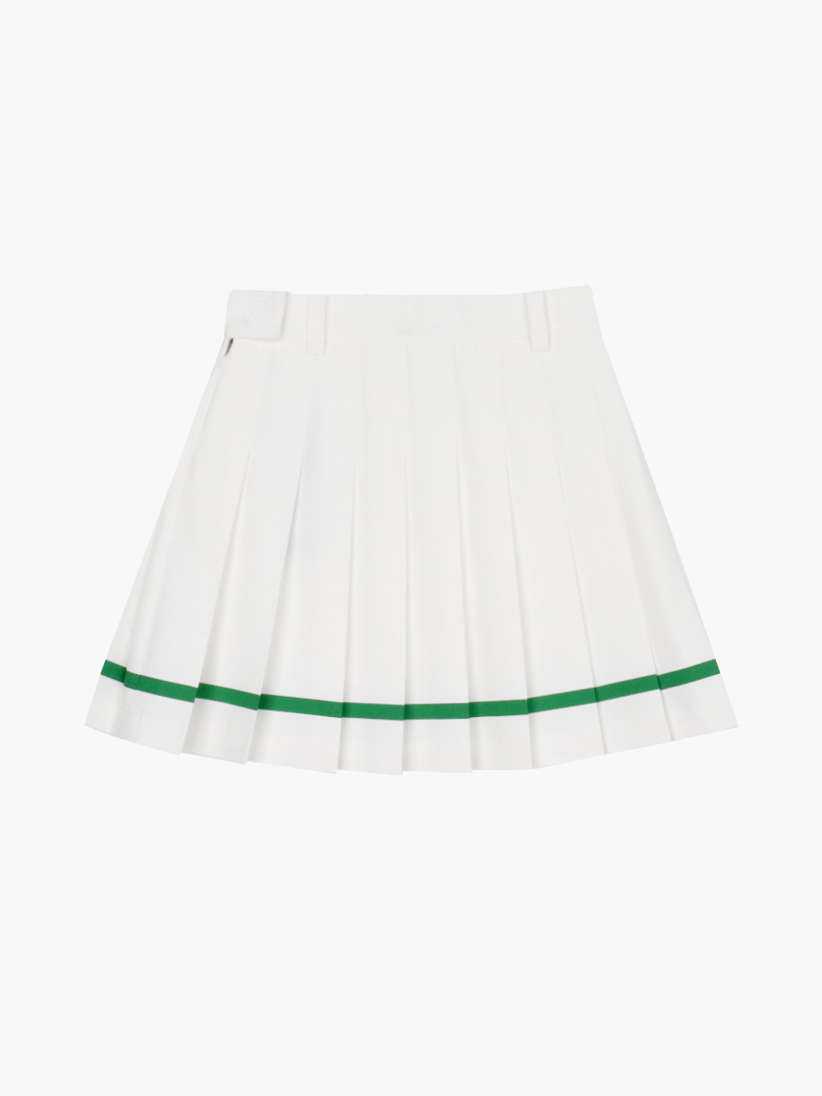 Pleats Skirt_greenline