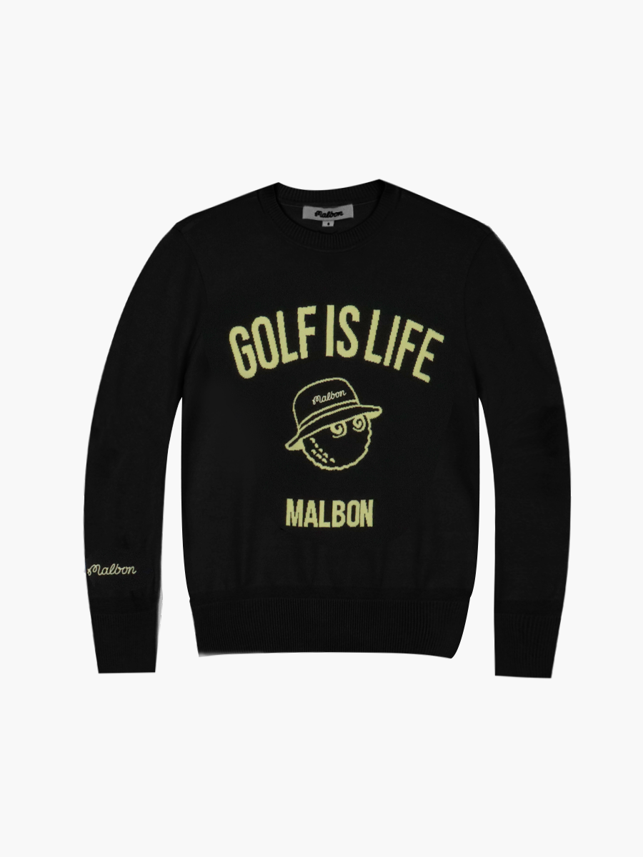 Golf is Life 스웨터 BLACK