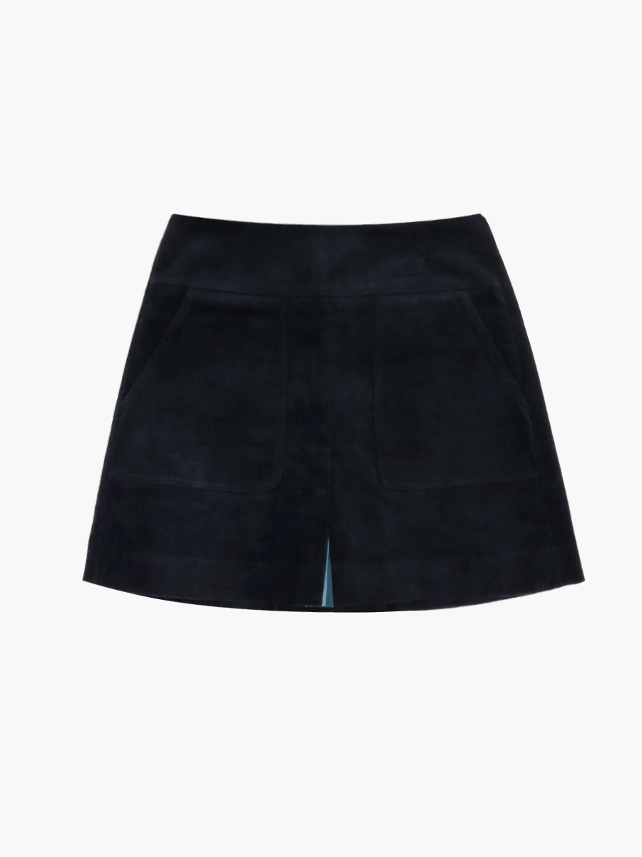 A-line Corduroy Skirt_NYX