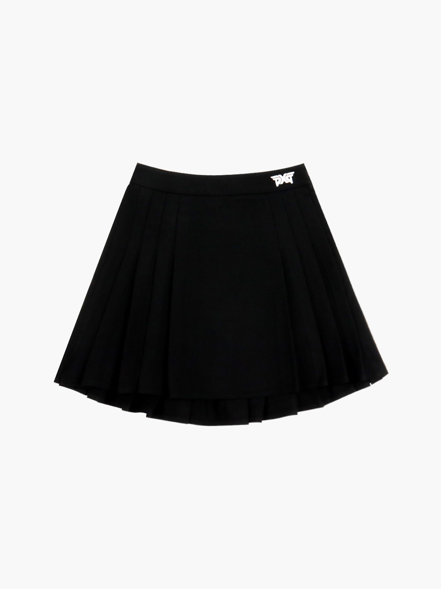 WINTER ALL OVER PLEATED SKIRT