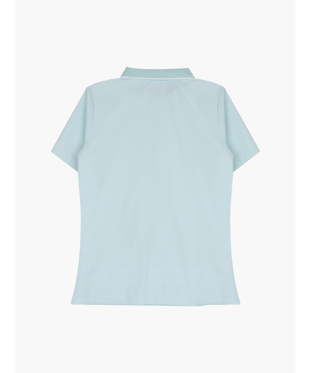 반팔 티셔츠 라벤더 색상 이미지-S17L2